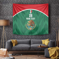 Custom Mexico Football Tapestry El Tricolor World Cup Style - Wonder Print Shop