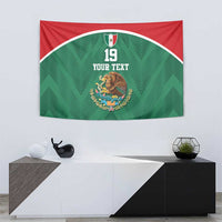 Custom Mexico Football Tapestry El Tricolor World Cup Style - Wonder Print Shop