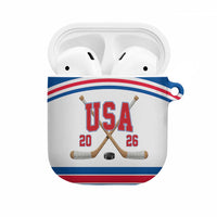 USA Ice Hockey AirPods Case Let’s Go Champions