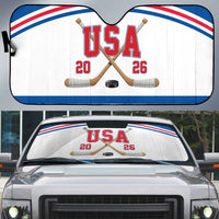 USA Ice Hockey Auto Sun Shade Let’s Go Champions