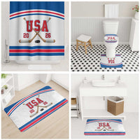USA Ice Hockey Bathroom Set Let’s Go Champions