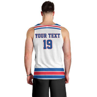 Custom USA Ice Hockey Men Tank Top Let’s Go Champions