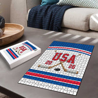 USA Ice Hockey Puzzle Let’s Go Champions