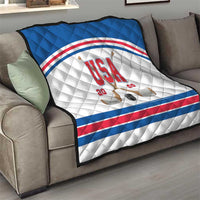 USA Ice Hockey Quilt Let’s Go Champions