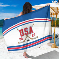 USA Ice Hockey Sarong Let’s Go Champions