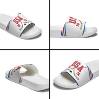 USA Ice Hockey Slide Sandals Let’s Go Champions
