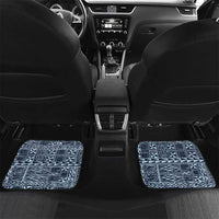 Cameroon Traditional Toghu Pattern Car Mats African Tribal Ndop Geometric Design