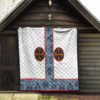 Cameroon Traditional Toghu Pattern Quilt African Tribal Ndop Geometric Design