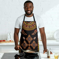 Cameroon Bamileke Toghu Pattern Apron Bamenda Royal Cultural Design