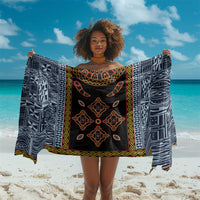 Cameroon Bamileke Toghu Pattern Sarong Bamenda Royal Cultural Design