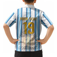 Custom Argentina Campeones Del Mundo 2026 Hawaiian Shirt Four Star World Champions Glory