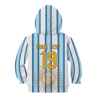 Custom Argentina Campeones Del Mundo 2026 Kid Hoodie Four Star World Champions Glory
