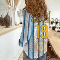Custom Argentina Campeones Del Mundo 2026 Women Casual Shirt Four Star World Champions Glory