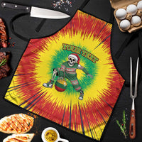 Lithuania Christmas Tie Dye Apron Skeleton Basketball Slam Dunk Santa Hat - Wonder Print Shop