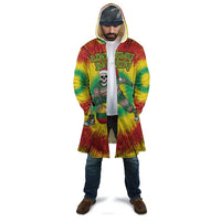 Personalized Lithuania Christmas Tie Dye Cloak Skeleton Basketball Slam Dunk Santa Hat LT19