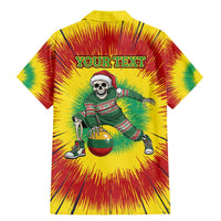 Personalized Lithuania Christmas Tie Dye Family Matching Mermaid Dress and Hawaiian Shirt Skeleton Basketball Slam Dunk Santa Hat LT19
