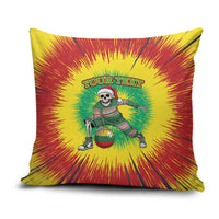 Lithuania Christmas Tie Dye Pillow Cover Skeleton Basketball Slam Dunk Santa Hat - Wonder Print Shop