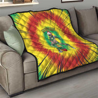 Lithuania Christmas Tie Dye Quilt Skeleton Basketball Slam Dunk Santa Hat - Wonder Print Shop