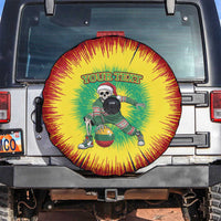 Lithuania Christmas Tie Dye Spare Tire Cover Skeleton Basketball Slam Dunk Santa Hat - Wonder Print Shop