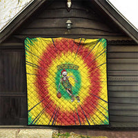 Lithuania Christmas Tie Dye Quilt Skeleton Basketball Slam Dunk - Wonder Print Shop