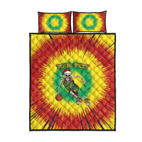 Lithuania Christmas Tie Dye Quilt Bed Set Skeleton Basketball Slam Dunk - Wonder Print Shop