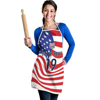 Custom United States Soccer Apron USA Stars and Stripes Style