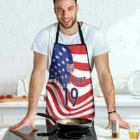 Custom United States Soccer Apron USA Stars and Stripes Style