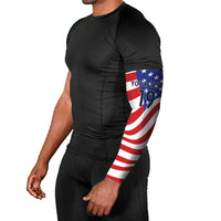 Custom United States Soccer Arm Sleeves USA Stars and Stripes Style