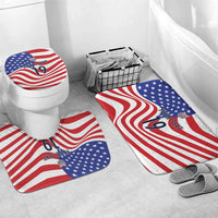 Custom United States Soccer Bathroom Set USA Stars and Stripes Style