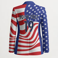 Custom United States Soccer Blazer USA Stars and Stripes Style