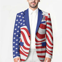 Custom United States Soccer Blazer USA Stars and Stripes Style