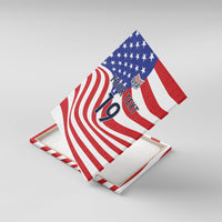 Custom United States Soccer Canvas Wall Art USA Stars and Stripes Style