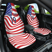 Custom United States Soccer Car Seat Cover USA Stars and Stripes Style