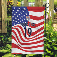 Custom United States Soccer Garden Flag USA Stars and Stripes Style