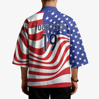 Custom United States Soccer Kimono USA Stars and Stripes Style