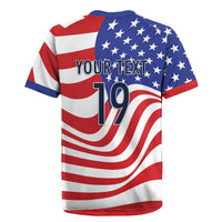 Custom United States Soccer Rugby Jersey USA Stars and Stripes Style