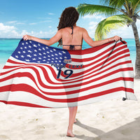 Custom United States Soccer Sarong USA Stars and Stripes Style