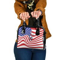 Custom United States Soccer Shoulder Handbag USA Stars and Stripes Style