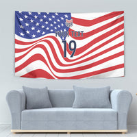 Custom United States Soccer Tapestry USA Stars and Stripes Style