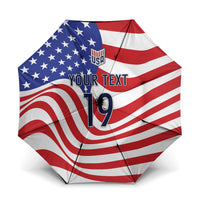 Custom United States Soccer Umbrella USA Stars and Stripes Style