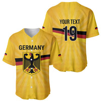Custom Germany Heritage Eagle Baseball Jersey German Eagle with Flag Design - Wonder Print Shop