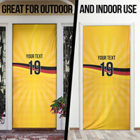 Custom Germany Heritage Eagle Door Cover German Eagle with Flag Design - Wonder Print Shop