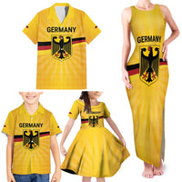 Custom Germany Heritage Eagle Family Matching Tank Maxi Dress and Hawaiian Shirt German Eagle with Flag Design - Wonder Print Shop