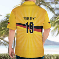 Custom Germany Heritage Eagle Hawaiian Shirt German Eagle with Flag Design - Wonder Print Shop