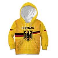 Custom Germany Heritage Eagle Kid Hoodie German Eagle with Flag Design - Wonder Print Shop