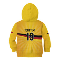 Custom Germany Heritage Eagle Kid Hoodie German Eagle with Flag Design - Wonder Print Shop