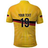 Custom Germany Heritage Eagle Polo Shirt German Eagle with Flag Design - Wonder Print Shop