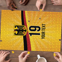 Custom Germany Heritage Eagle Puzzle German Eagle with Flag Design - Wonder Print Shop