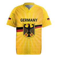 Custom Germany Heritage Eagle Rugby Jersey German Eagle with Flag Design - Wonder Print Shop