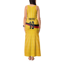 Custom Germany Heritage Eagle Tank Maxi Dress German Eagle with Flag Design - Wonder Print Shop